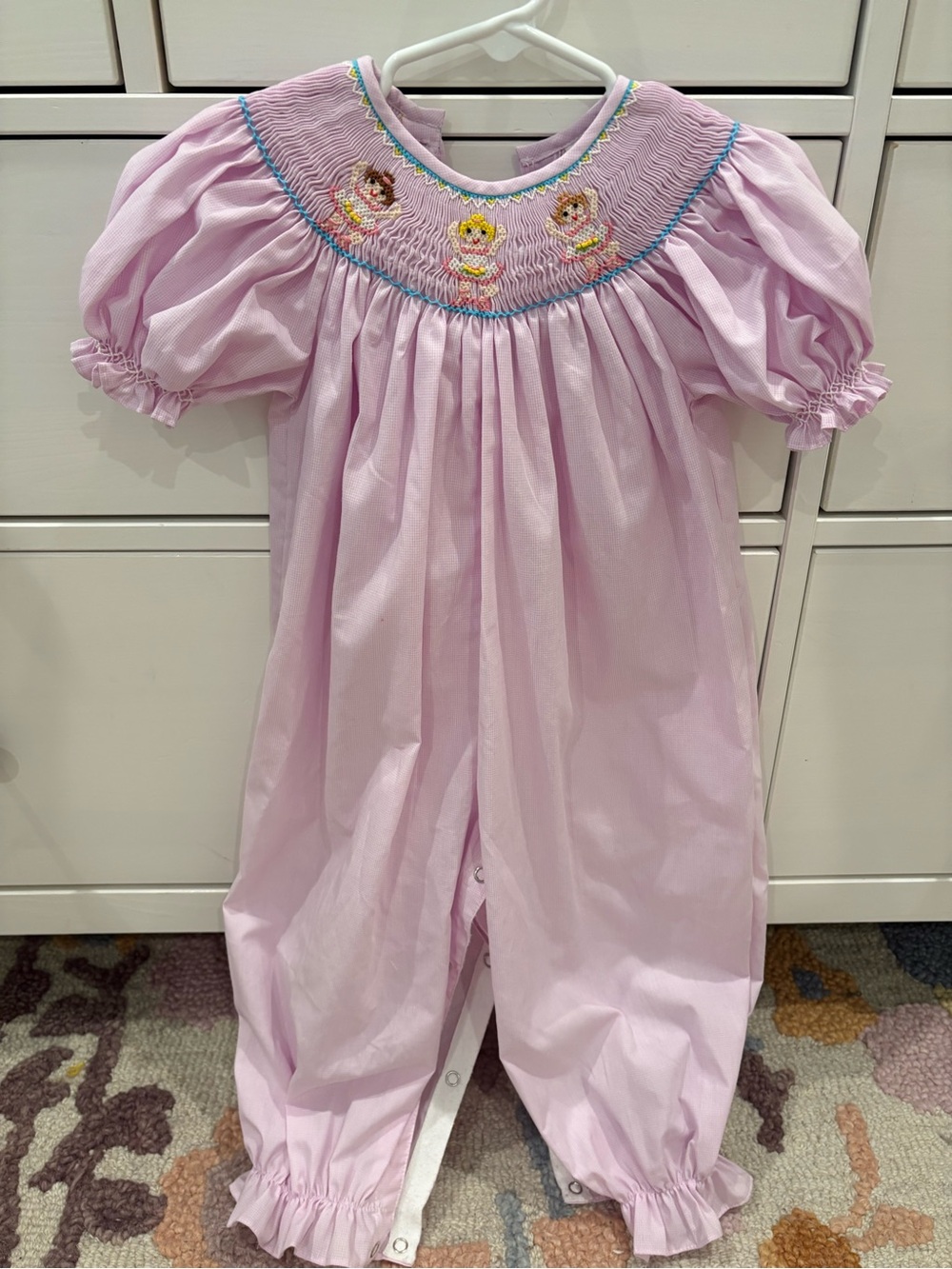 Smocked Ballerina Long Bubble